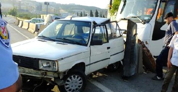 Dilovası'nda kaza!