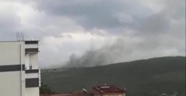Dilovası'nda kömür tozu