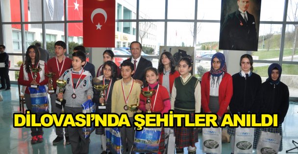 Dilovası'nda şehitler anıldı