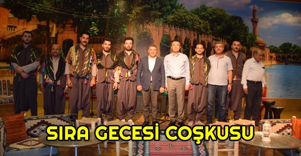 Dilovası'nda sıra gecesi coşkusu