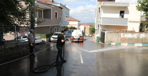 Dilovası'nda Temizlik Çalışmaları Sürüyor