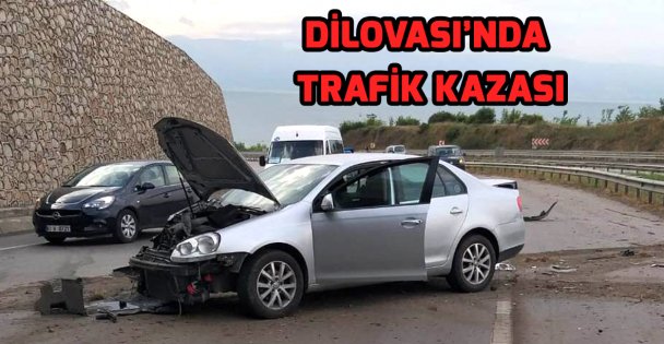 Dilovası'nda trafik kazası: 1 yaralı