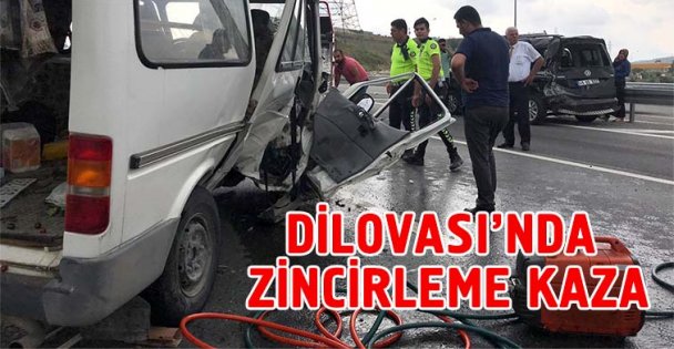 Dilovası'nda zincirleme kaza