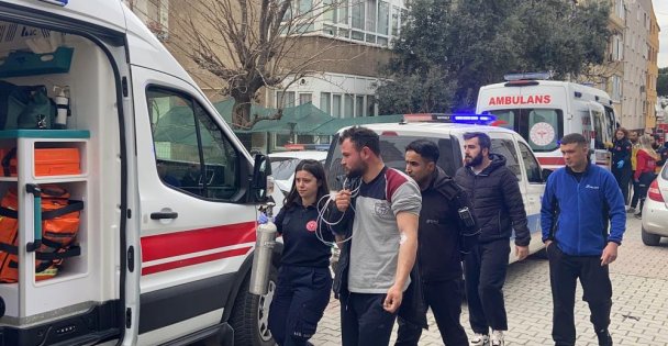 Doğal gaz bomba gibi patladı