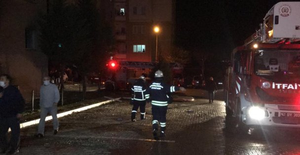 Doğal Gaz Patlaması Sonucu 1 Kişi Yaralandı