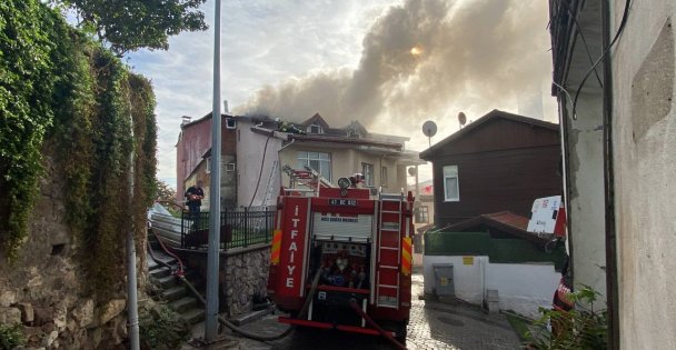 Doğalgaz Sobası Evi Yaktı