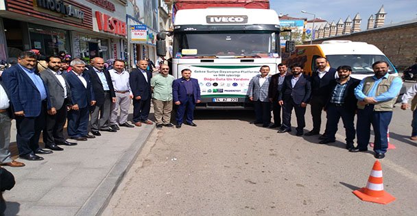 Doğu Guta'ya ikinci yardım TIR'ı