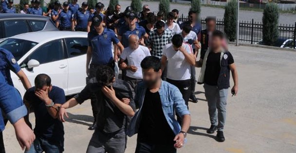 Dolandırıcılık operasyonunda 12 tutuklama