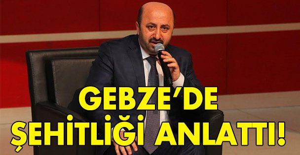 Döngeloğlu, şehitlik  mertebesini anlattı