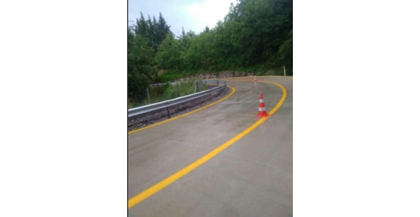 Dört Köyü Birbirine Bağlayan Yol Artık Daha Güvenli