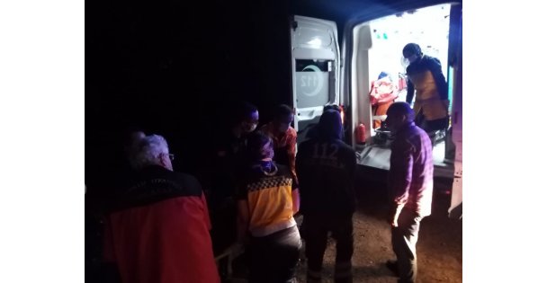 DÜMBÜLDEK MESİRE ALANINDA ARAMA KURTARMA OPERASYONU