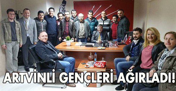 Dursun Artvinli gençleri ağırladı!