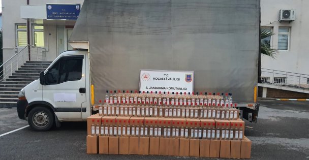 Düzenlenen Operasyonda 6 Bin 820 litre Kaçak Etil Alkol Ele Geçirildi