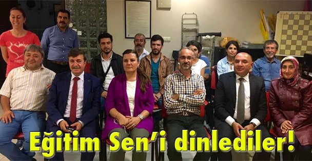 Eğitim Sen'i dinlediler!