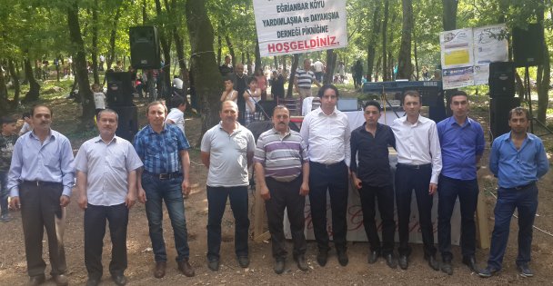 Eğriambarlıları buluşturan piknik
