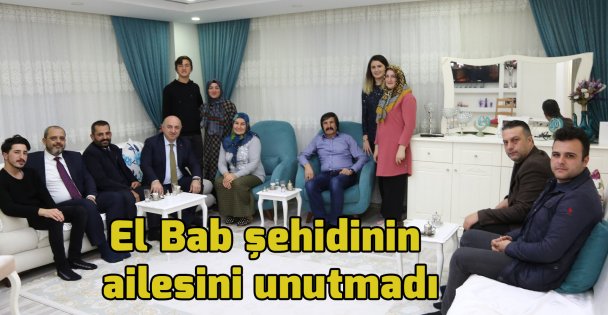 El Bab şehidinin ailesini unutmadı