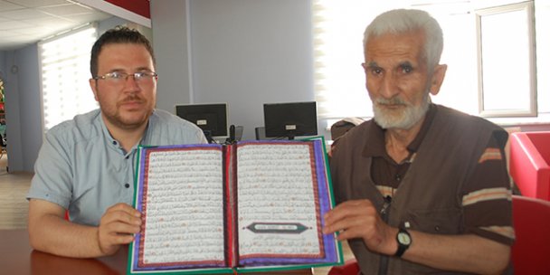 El yazısıyla 3 tane yazdı!