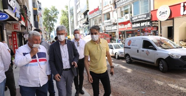 Ellibeş'ten esnaf ziyaretleri