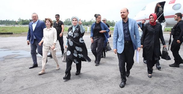 Emine Erdoğan Bangladeş'te