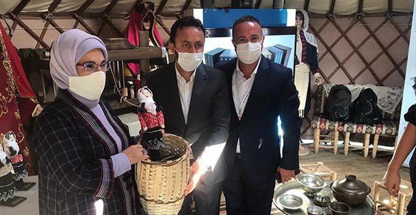 Emine Erdoğan'dan Büyükşehir'e övgü