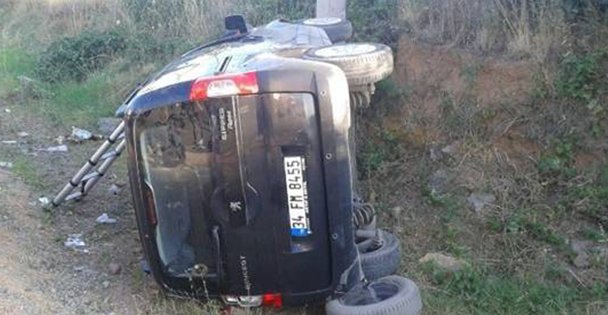 Emniyet kemeri can kurtardı!