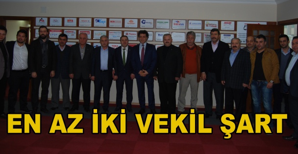 En az 2 vekil şart