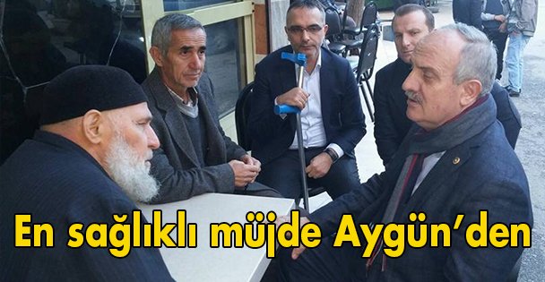 En sağlıklı müjde Aygün'den