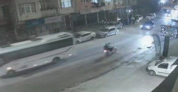 Enesin son anları kamerada: Takip edildi