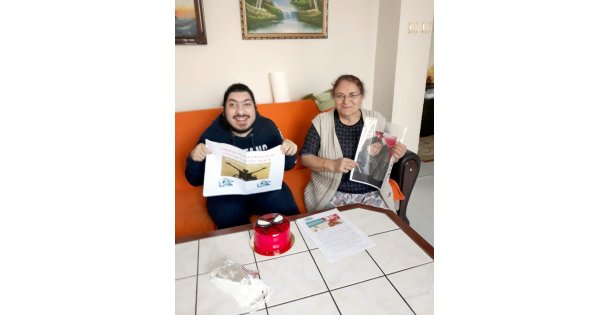 Engelli bireylere pasta sürprizi