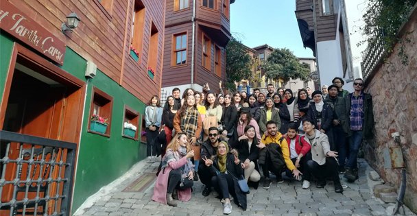 Erasmus öğrencileri Kocaeli'nin tarihini tanıdı