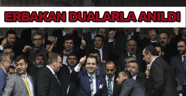 Erbakan dualarla anıldı