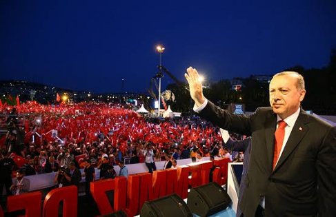 Erdoğan 15 Temmuz Şehitler Köprüsü'nde