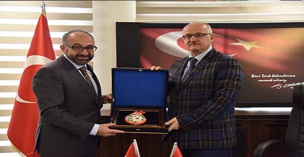 ERGÜNEY'E HAYIRLI OLSUN ZİYARETİ