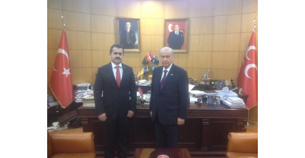 Erkan Azeri Devlet Bahçeli ile görüştü