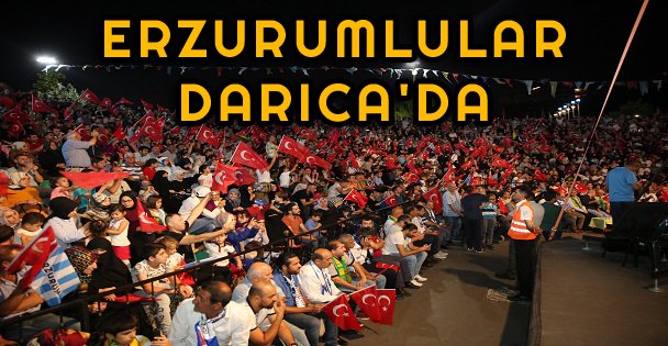 Erzurumlular Darıca Sahile Sığmadı