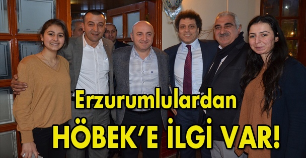 Erzurumlulardan Höbek'e ilgi var!