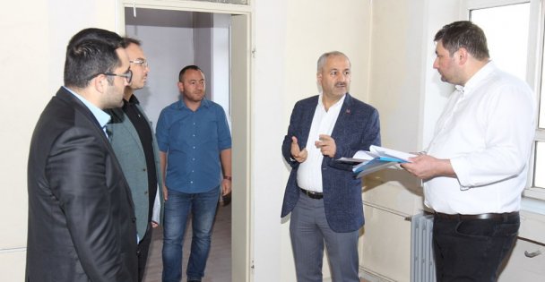 Eski Adliye binasında İnceleme