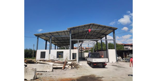 ESKİ MEZBAHA BİNASI İMALAT BAKIM VE ONARIM BİNASI OLUYOR