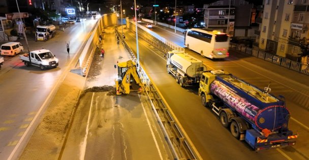 Eskihisar Alt Geçidi yenilendi, sürüş konforu arttı