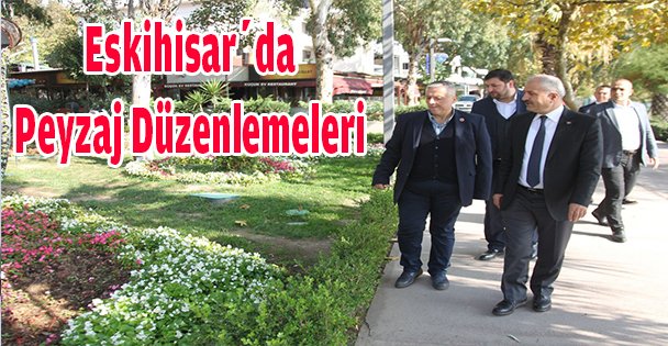 Eskihisar'da Peyzaj Düzenlemeleri