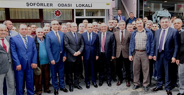 Esnaf temsilcileriyle buluştular!