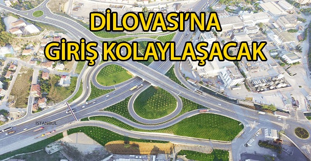 Eynerce Kavşağı'ndan Dilovası'na giriş kolaylaşacak
