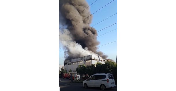 Fabrika yangını!