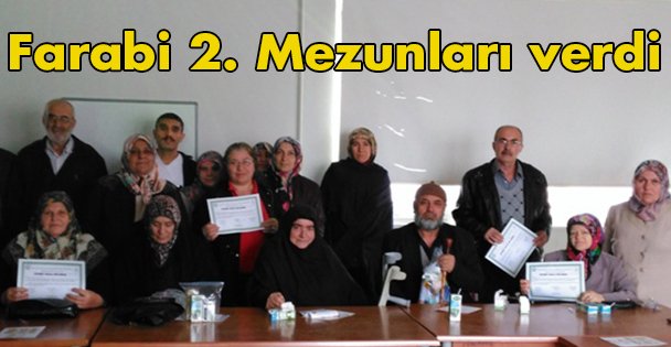 Farabi 2. Mezunları verdi