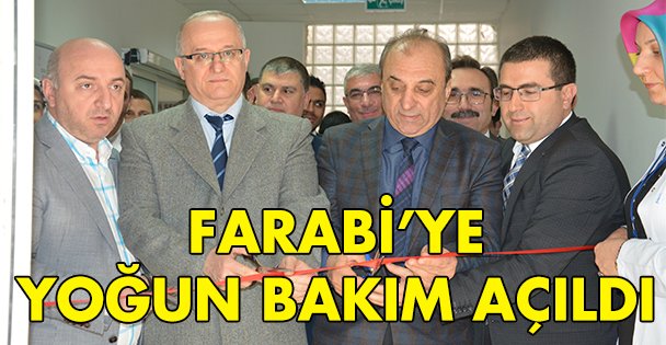 Farabi'de yoğun bakım açıldı