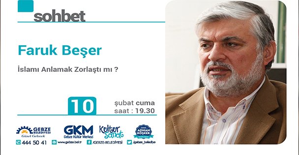 Faruk Beşer Gebze'ye Geliyor