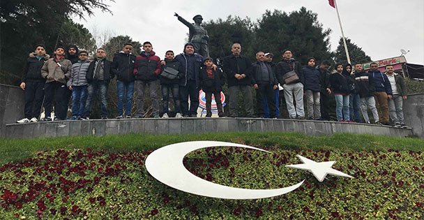 Fas okul takımı, Kocaeli'ni gezdi