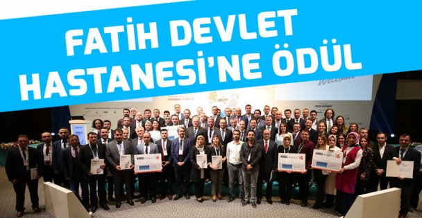 Fatih Devlet Hastanesi'ne ödül