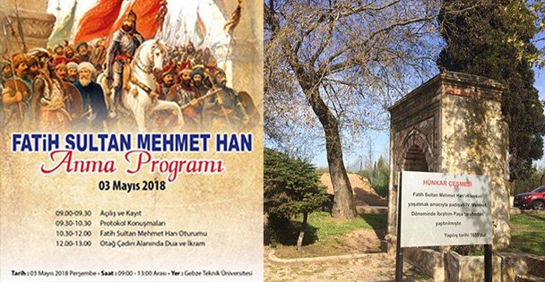 Fatih Sultan Mehmet'e Vefa Günü