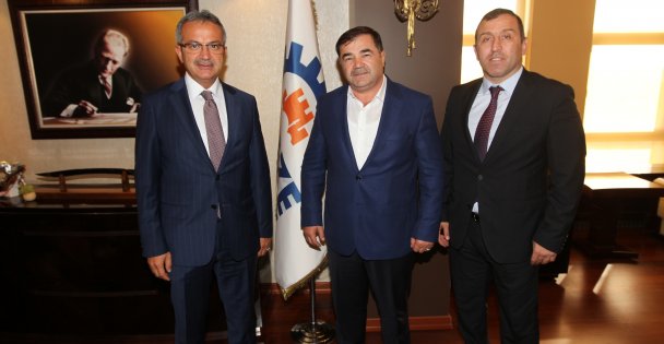 Federasyon Başkanı Köşker'i ziyaret etti